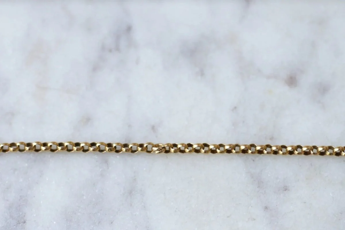 Collier Sautoir Fermoir Régional Barillet Emmaillé Or - Image 3