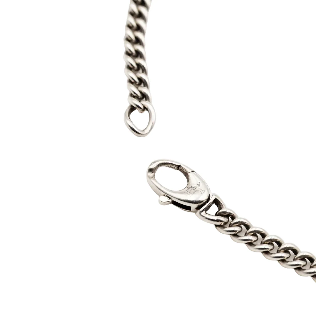 Collier Sautoir DAVID YURMAN "Gradient Curb Chain" en argent et or jaune - Image 6