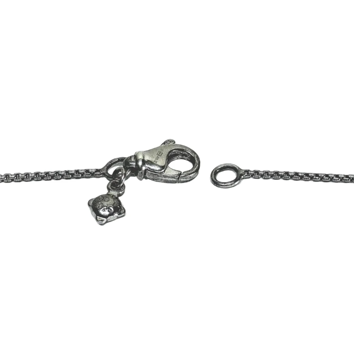 Collier Sautoir DAVID YURMAN en argent et diamants - Image 6