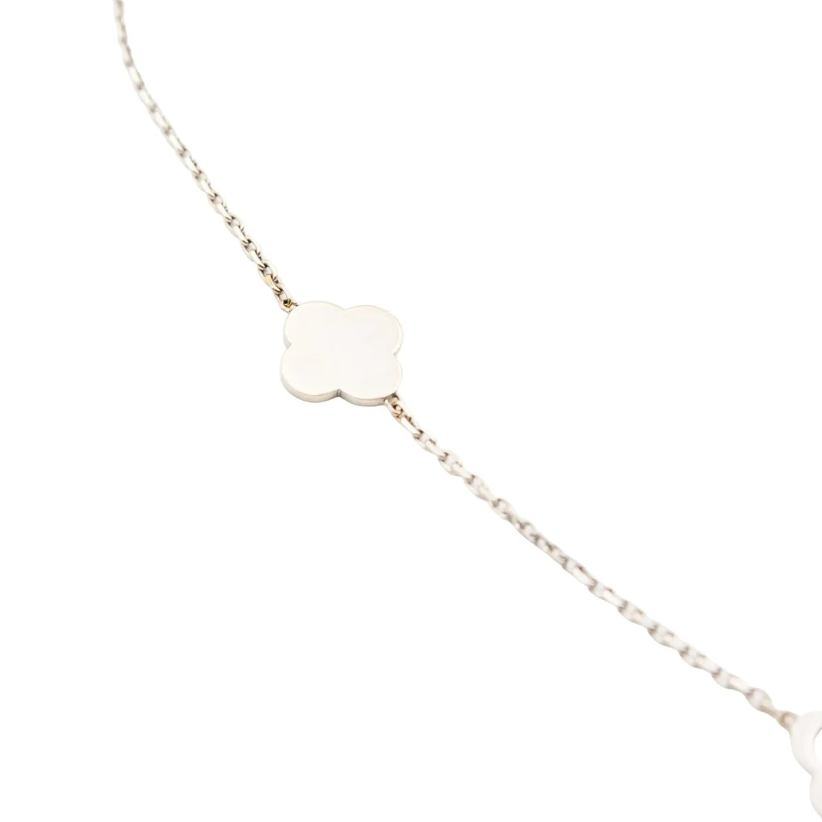 Collier Sautoir en or blanc - Image 2