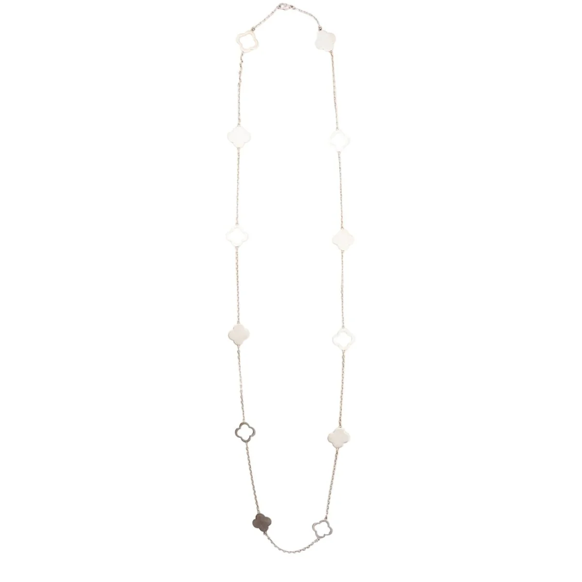 Collier Sautoir en or blanc - Image 3