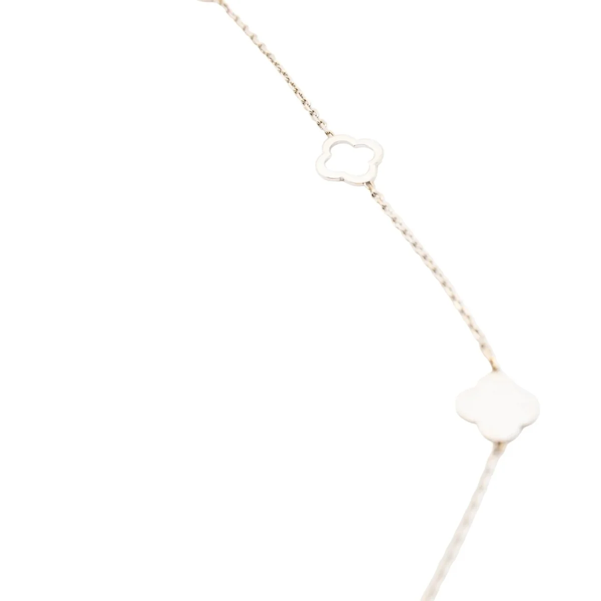 Collier Sautoir en or blanc - Image 4