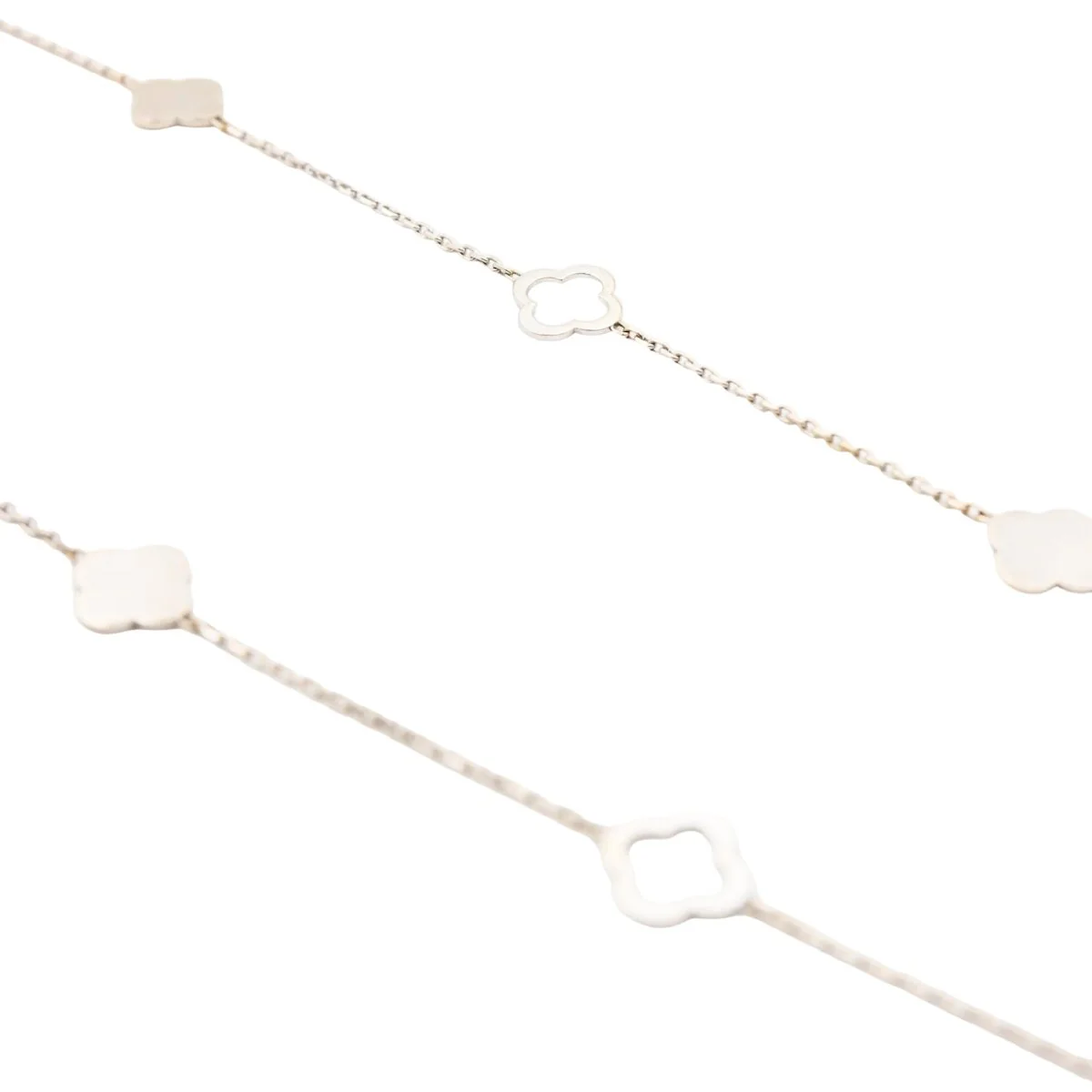 Collier Sautoir en or blanc - Image 5