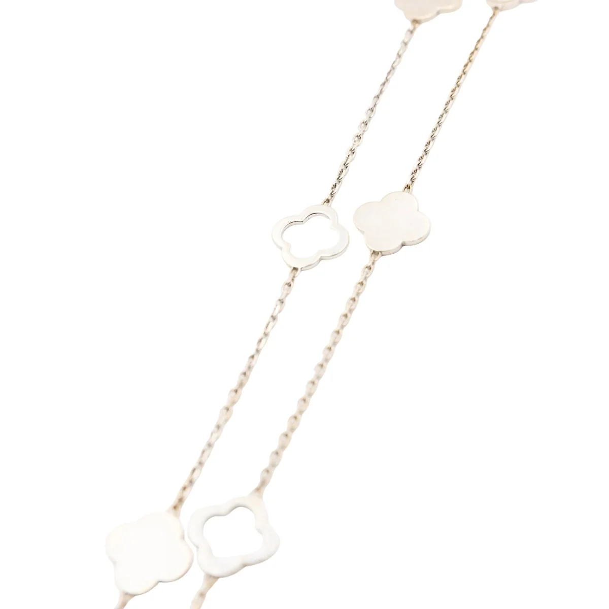 Collier Sautoir en or blanc - Image 8