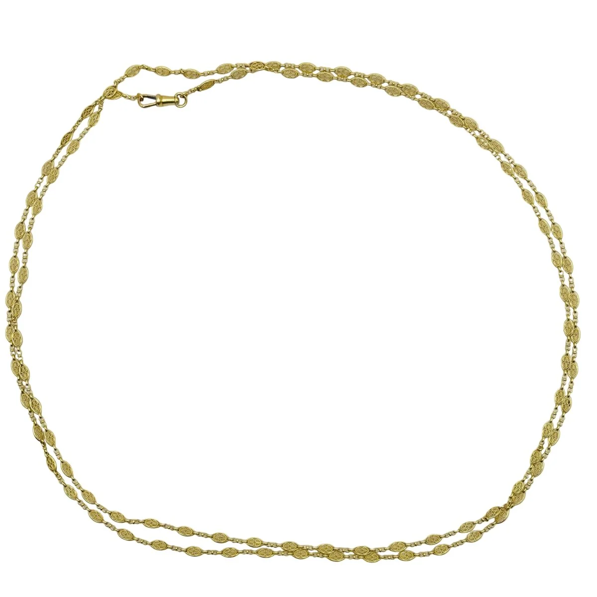 Collier Sautoir en or jaune