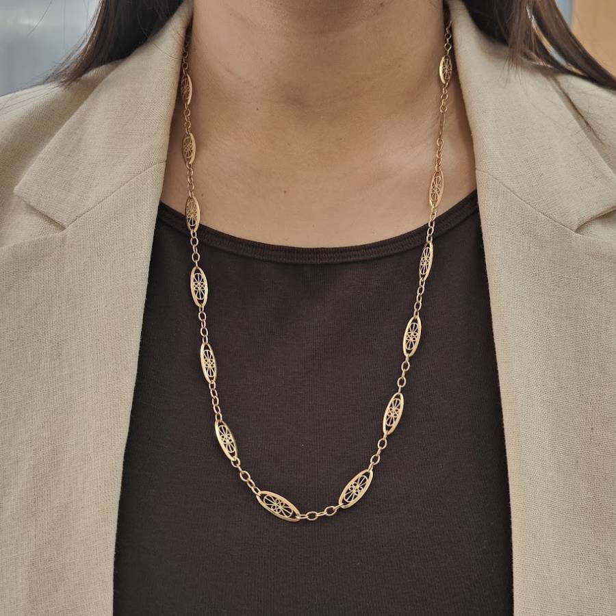 Collier Sautoir en or jaune - Image 2