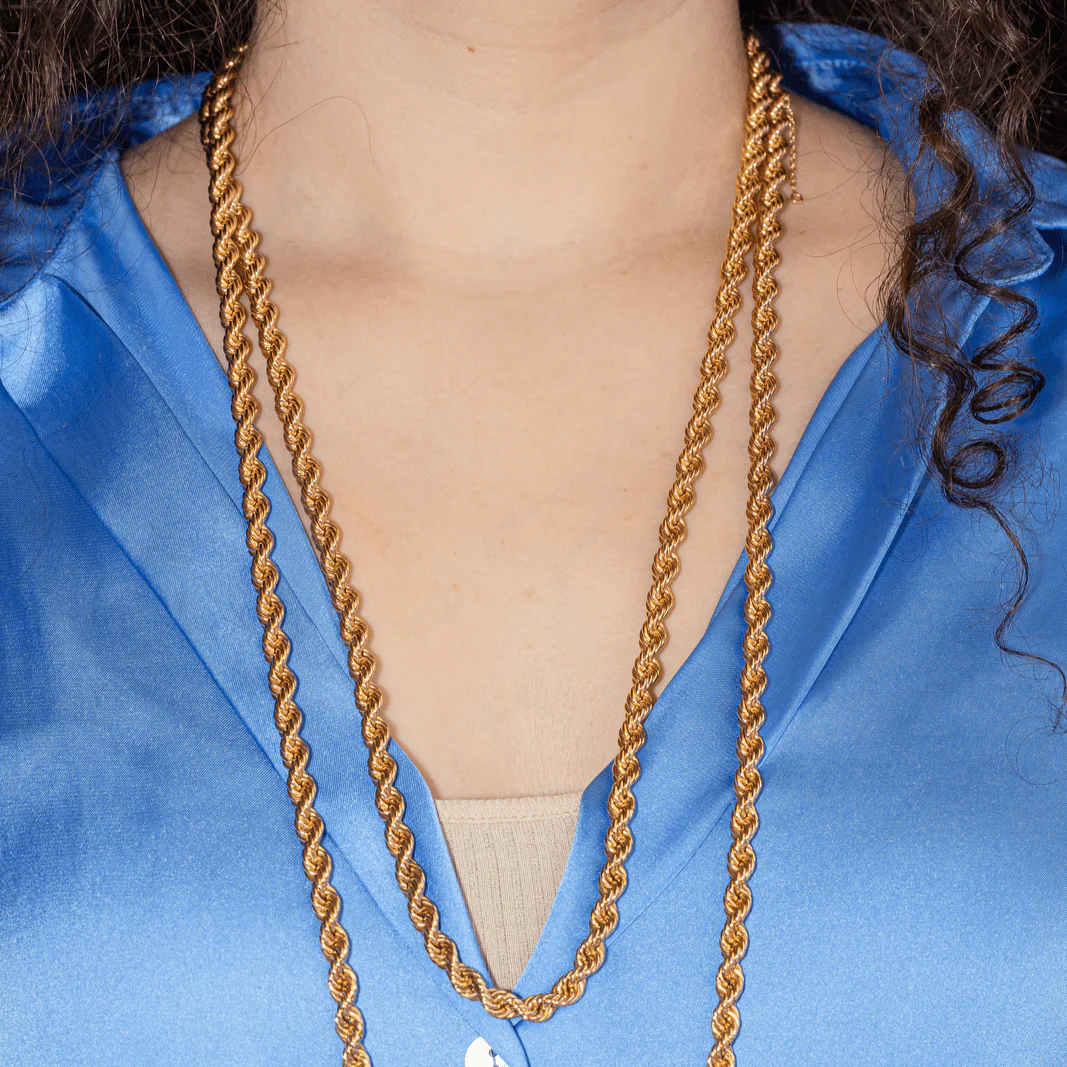 Collier Sautoir en or rose - Image 2