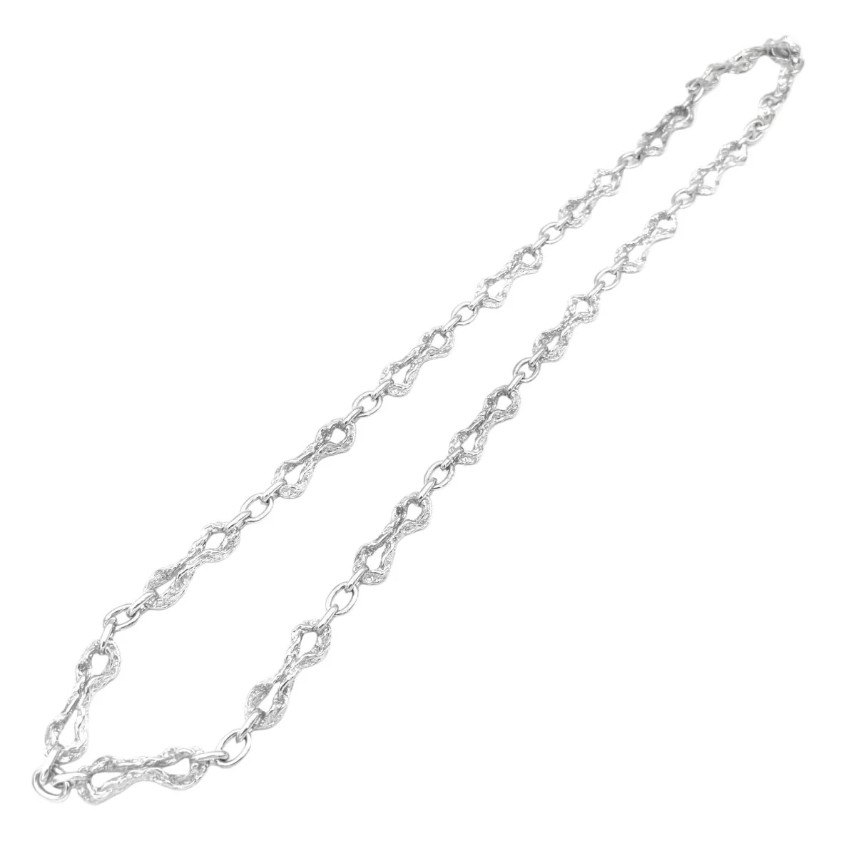 Collier Sautoir GILBERT ALBERT en argent - Image 2