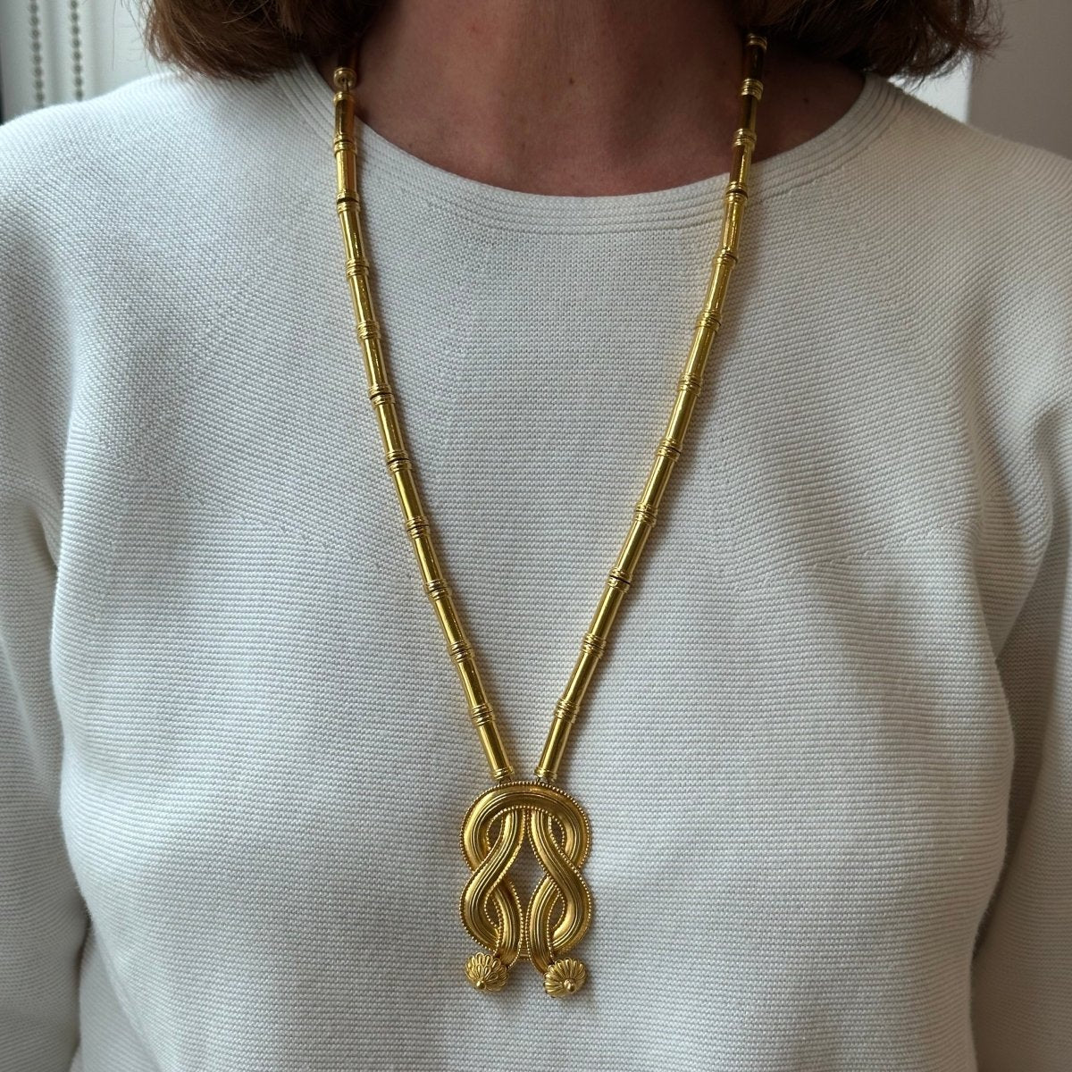 Collier Sautoir LALAOUNIS en or jaune - Image 2