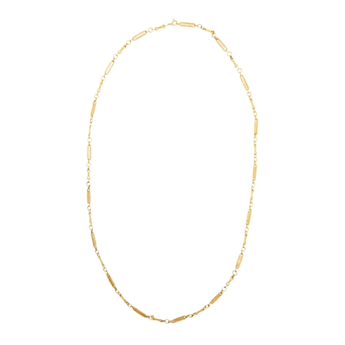 Collier Sautoir en or jaune