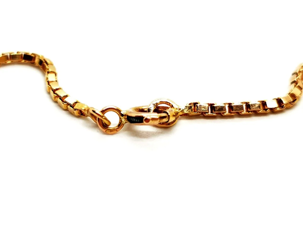 Collier Sautoir en or jaune et perles - Image 3