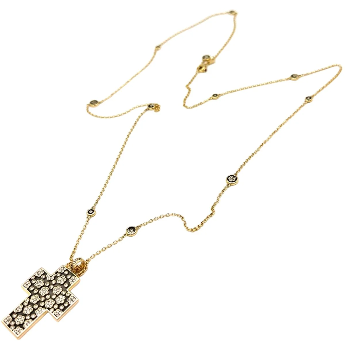 Collier Sautoir PASQUALE BRUNI "Ricami" en or rose, rubis et diamants - Image 4