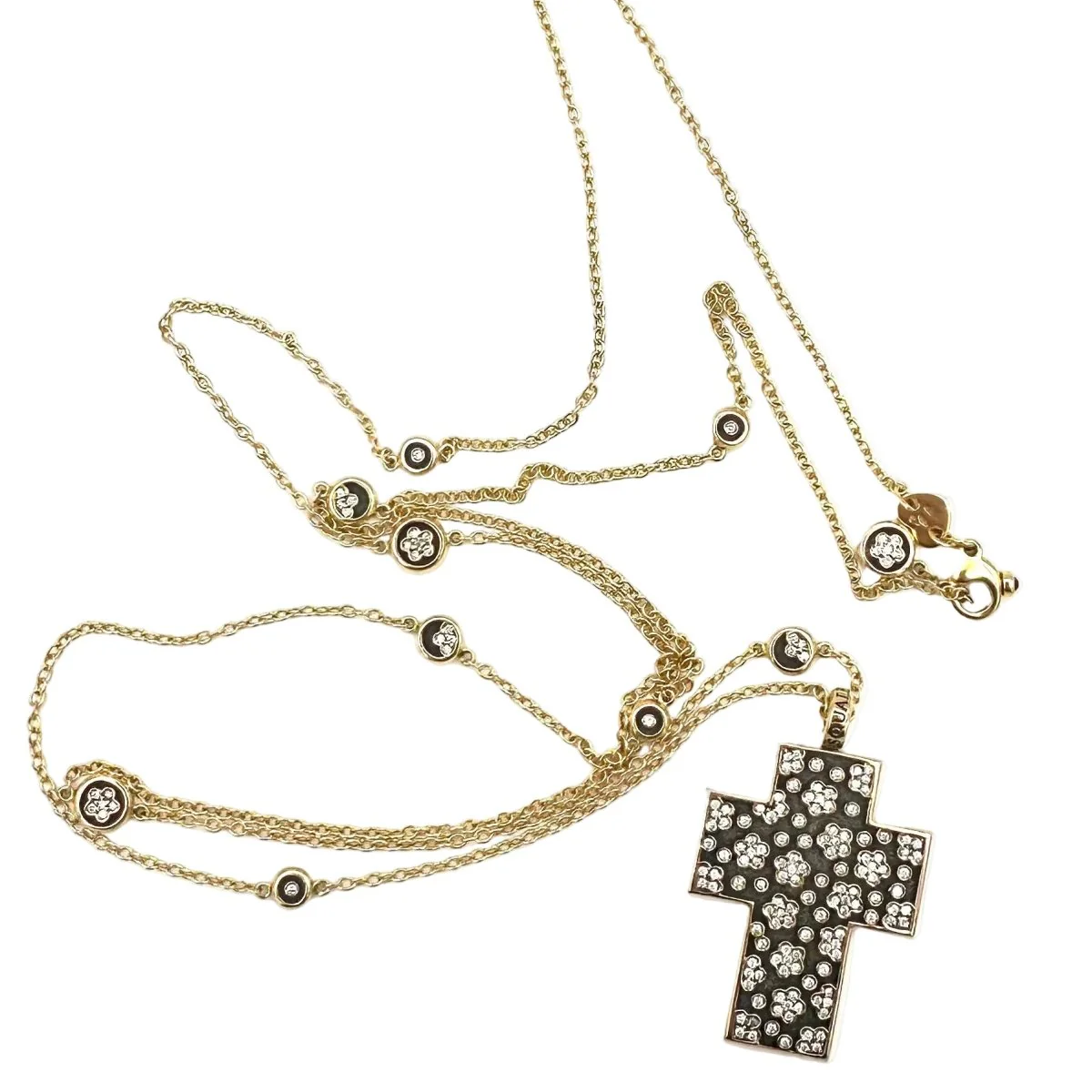 Collier Sautoir PASQUALE BRUNI "Ricami" en or rose, rubis et diamants - Image 5