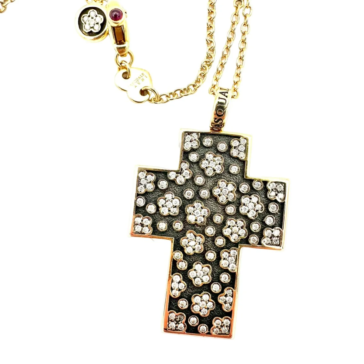 Collier Sautoir PASQUALE BRUNI "Ricami" en or rose, rubis et diamants - Image 8