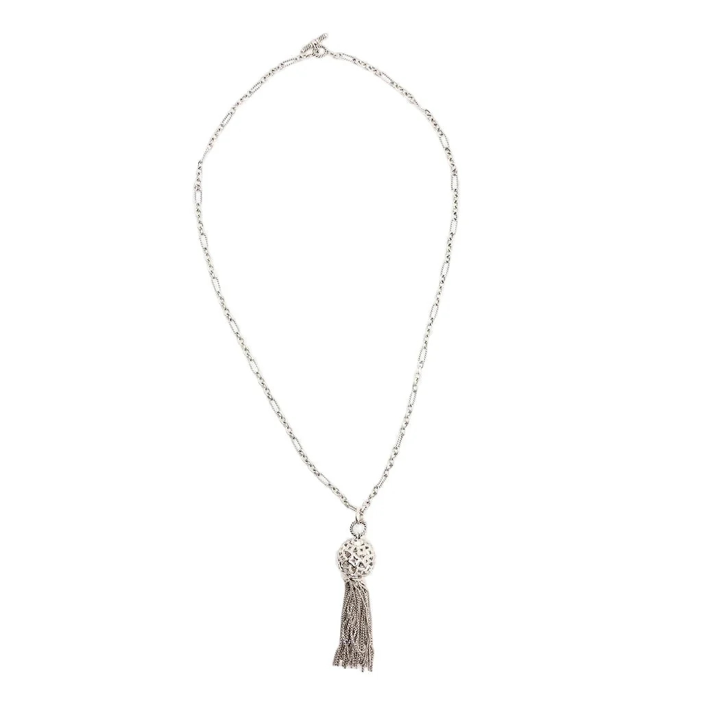 Collier Sautoir DAVID YURMAN en argent et diamants