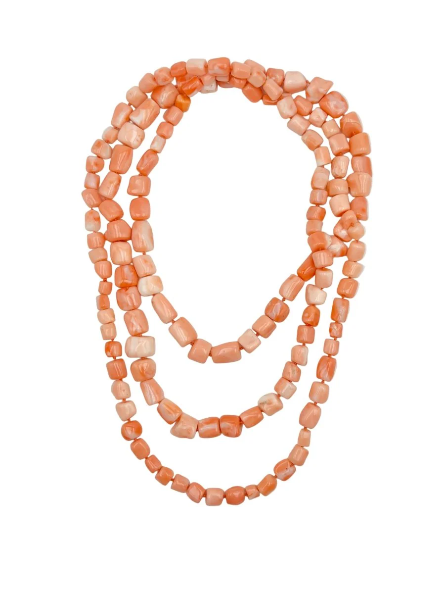 Collier Sautoir en corail