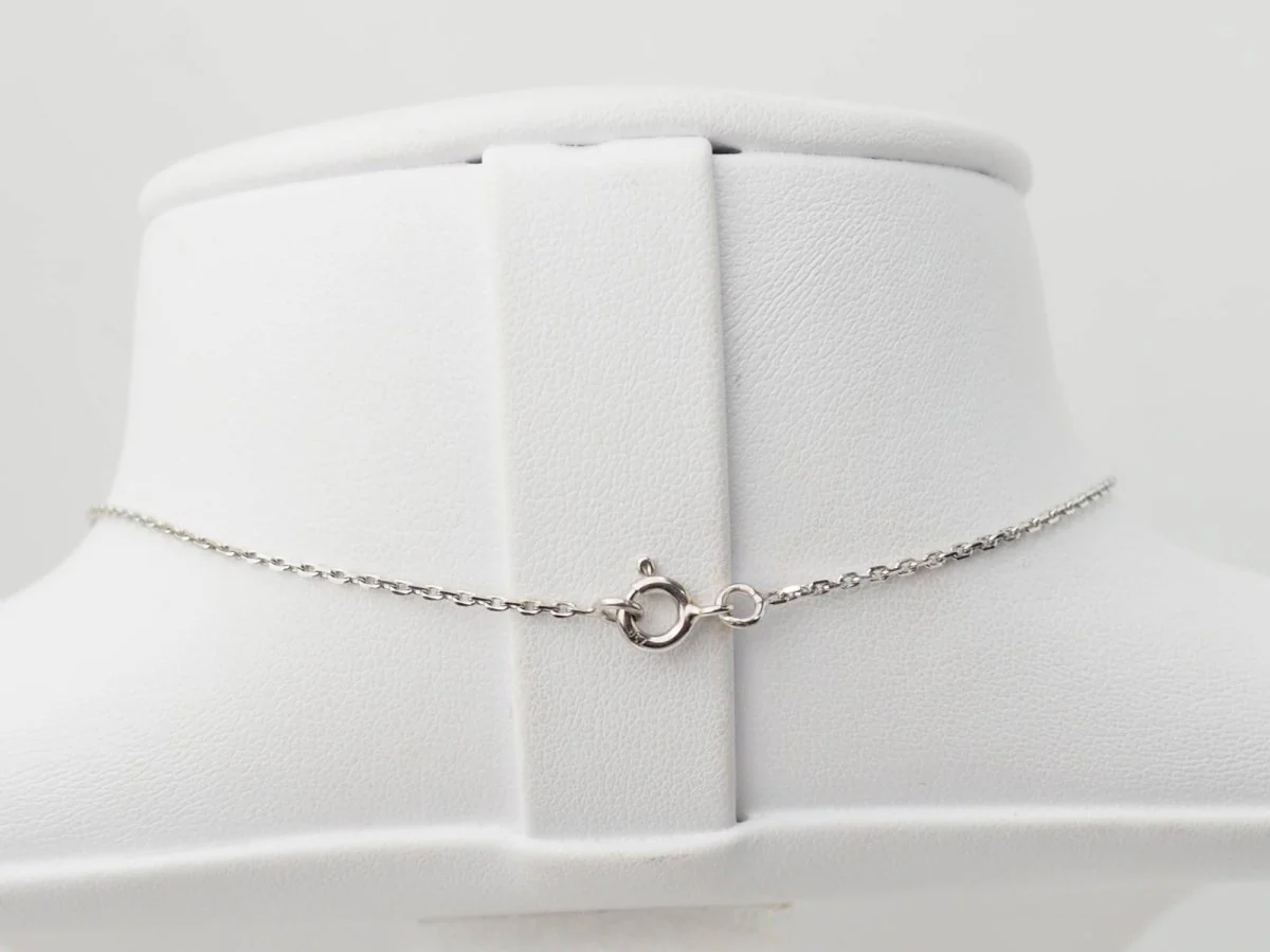 Collier solitaire en or blanc et rubis 2,12ct - Image 8