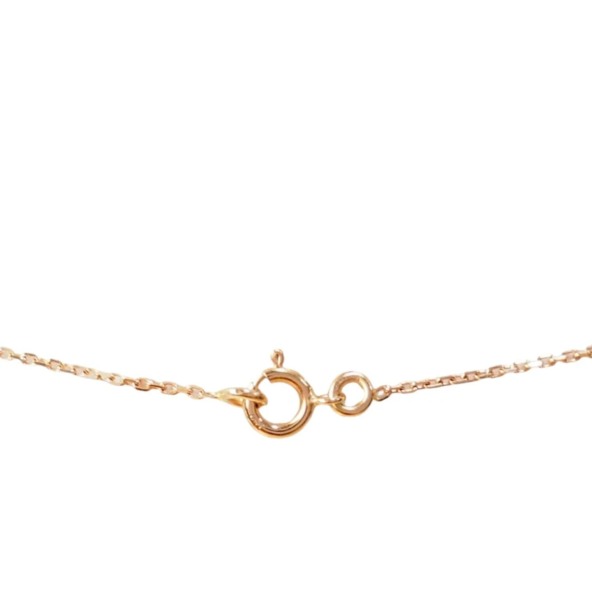 Collier Chaîne en or rose et diamant - Image 4