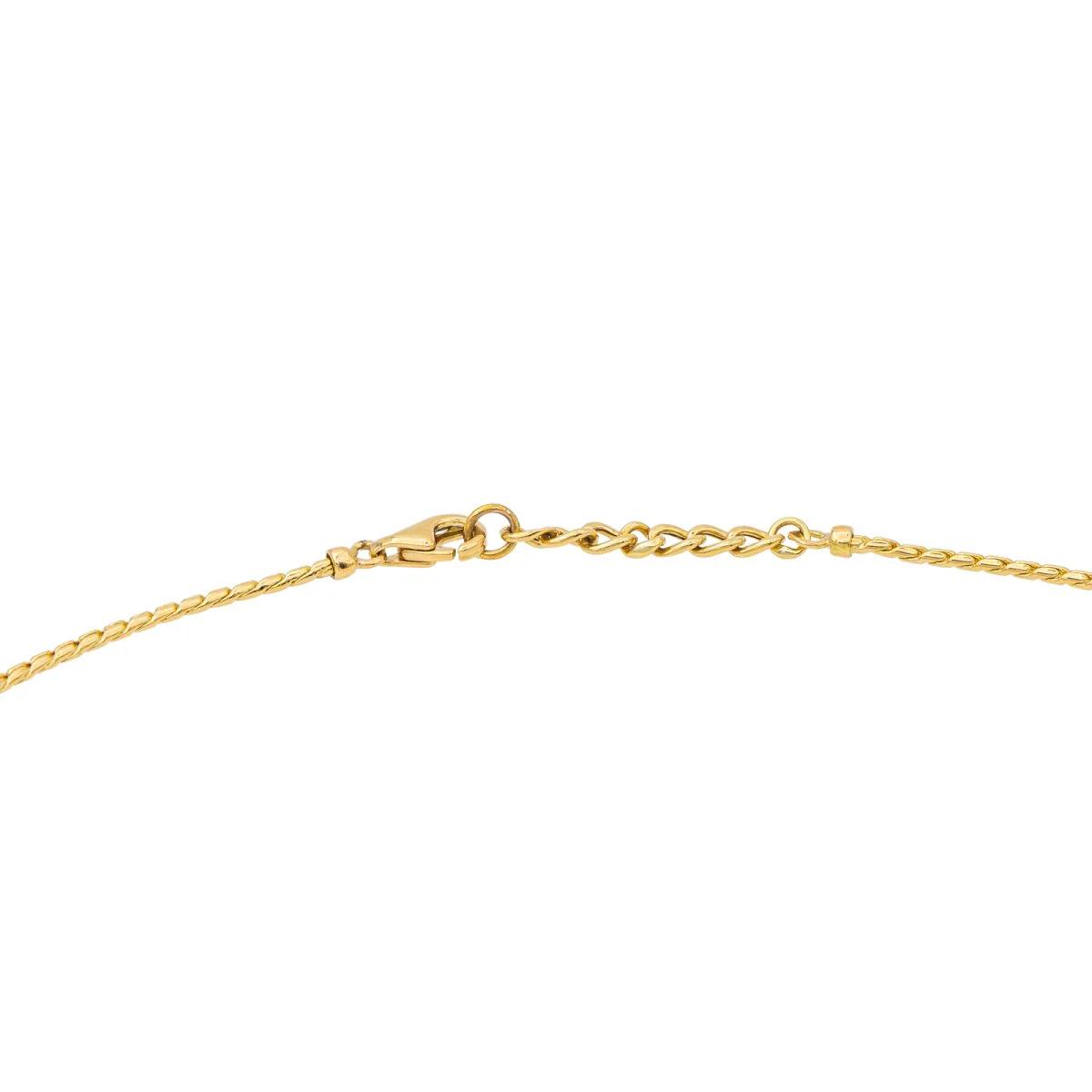 Collier Solitaire Or jaune Diamant - Image 5
