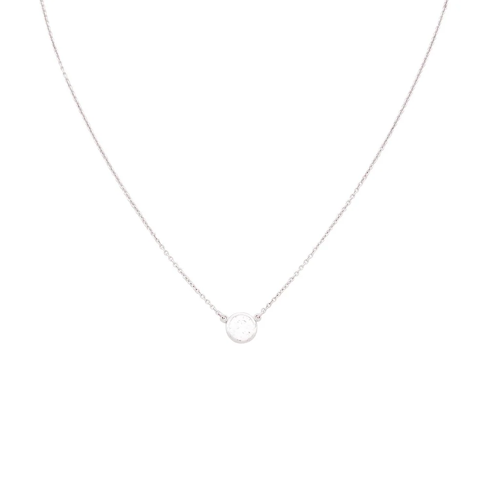 Collier TIFFANY & CO. x Elsa Peretti, "Diamonds by the Yards" en platine et diamant