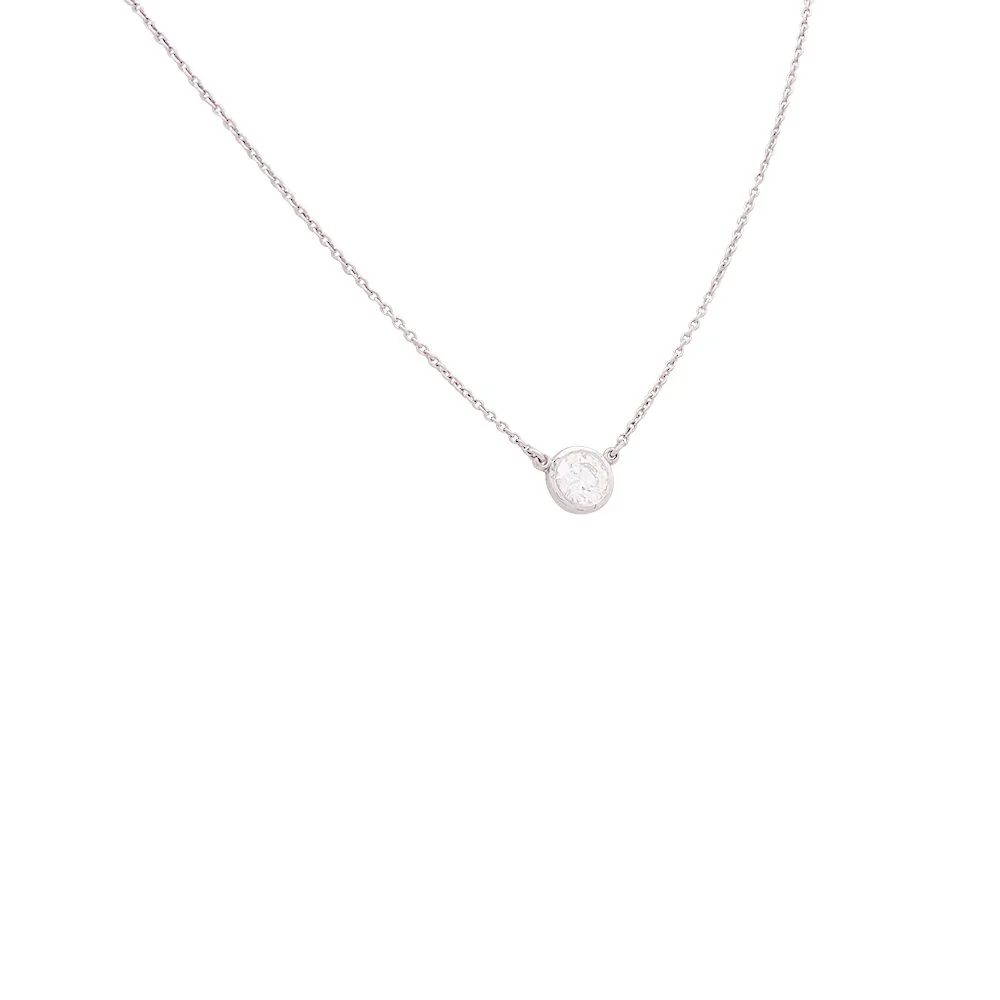 Collier TIFFANY & CO. x Elsa Peretti, "Diamonds by the Yards" en platine et diamant - Image 3