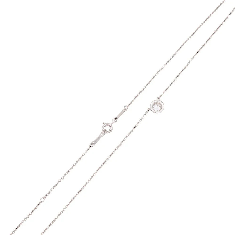 Collier TIFFANY & CO. x Elsa Peretti, "Diamonds by the Yards" en platine et diamant - Image 4
