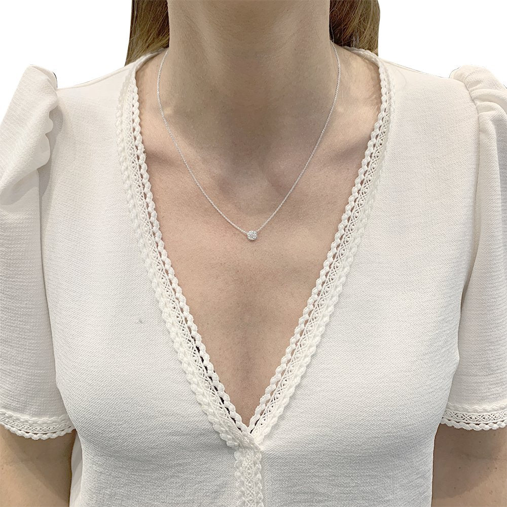Collier TIFFANY & CO. x Elsa Peretti, "Diamonds by the Yards" en platine et diamant - Image 5