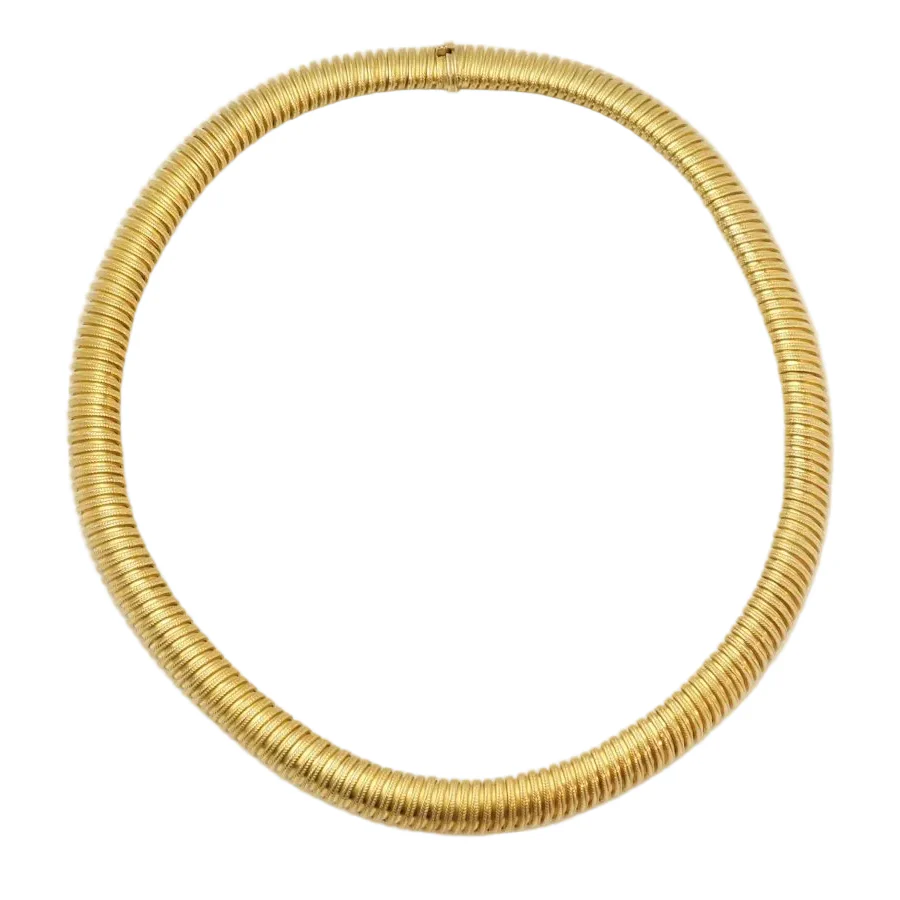 Collier Tubogas en or jaune - Image 3