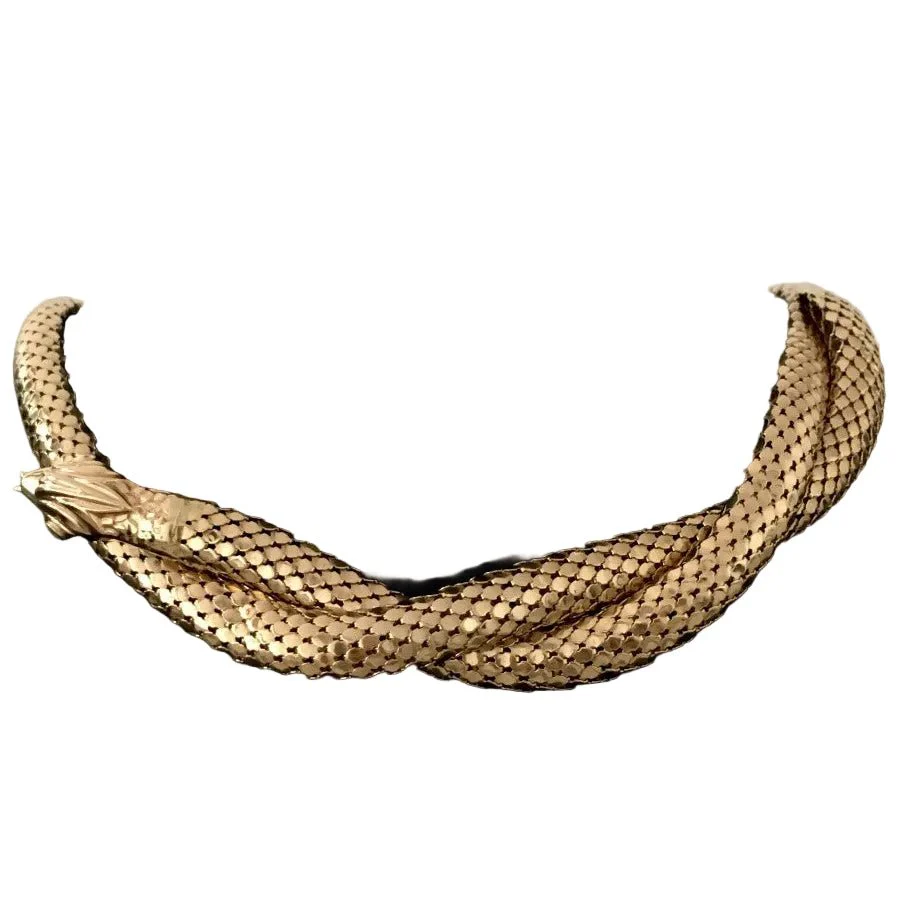 Collier Tubogas en or jaune et diamants - Image 10