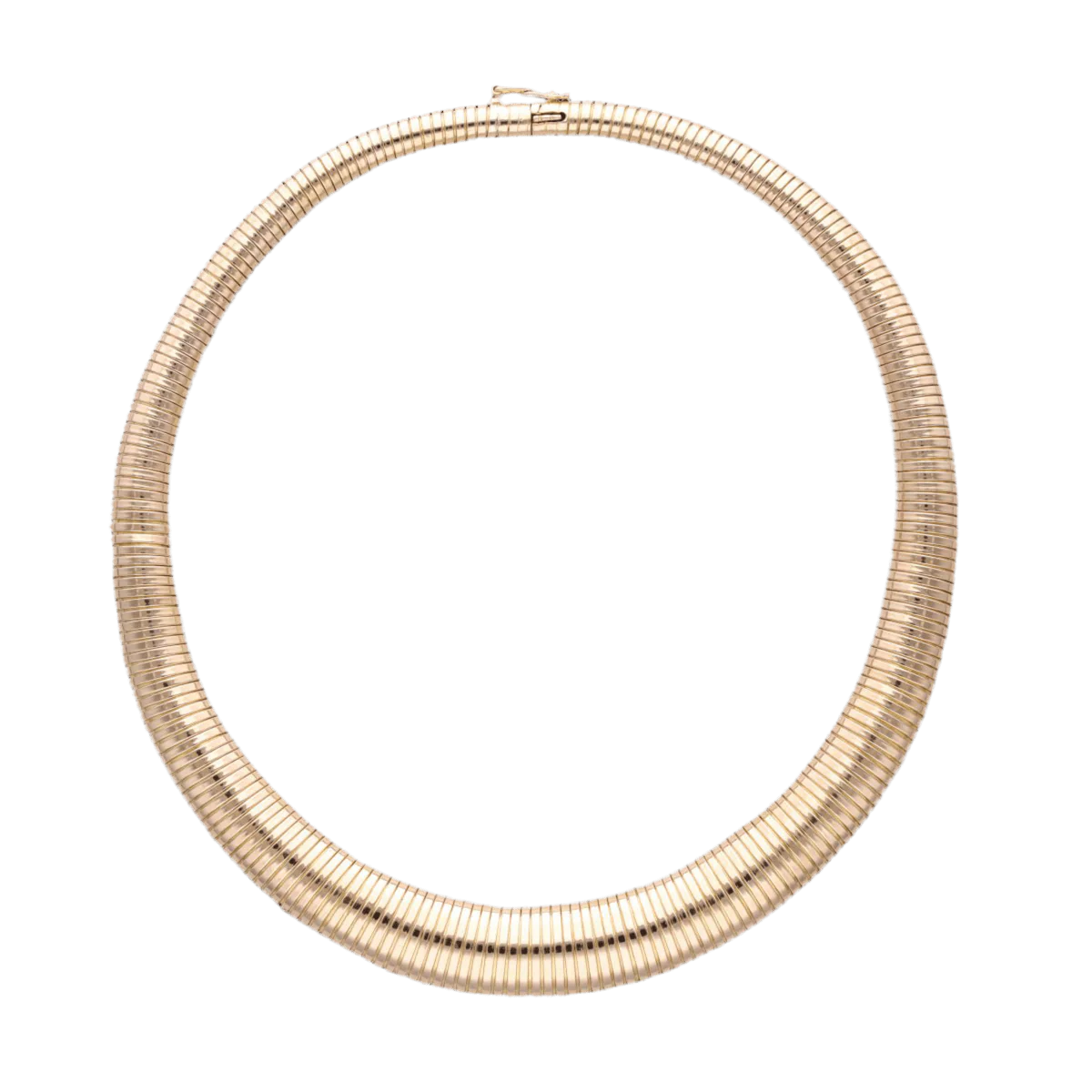 Collier Tubogas en or rose