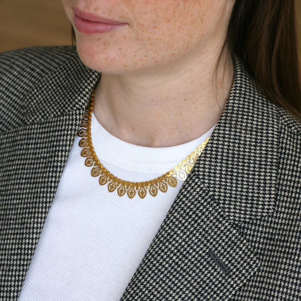 Collier VICTOR LIÉVEN en or jaune - Image 2