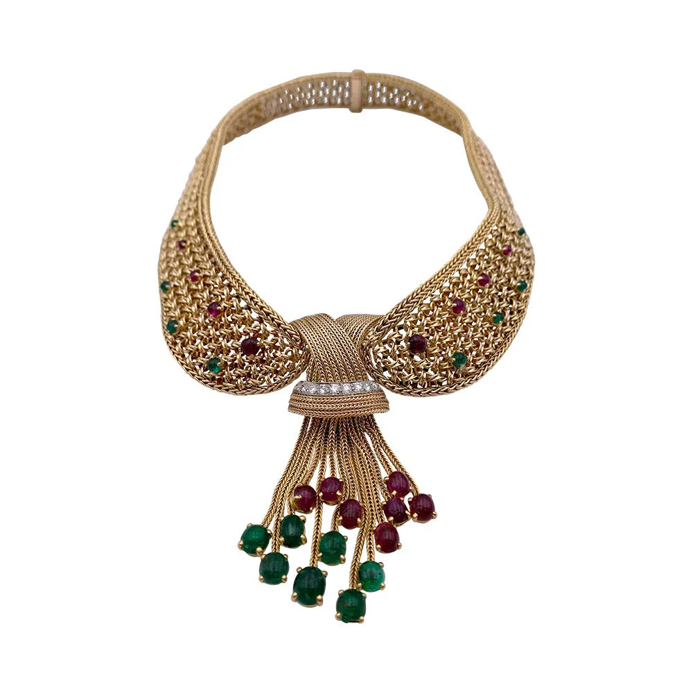 Collier vintage à clips interchangeables - Image 10