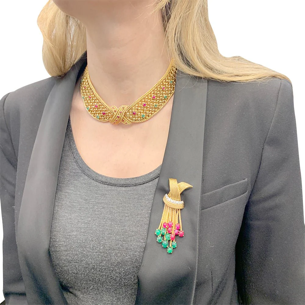 Collier vintage à clips interchangeables - Image 11