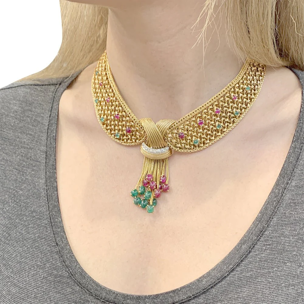 Collier vintage à clips interchangeables - Image 12