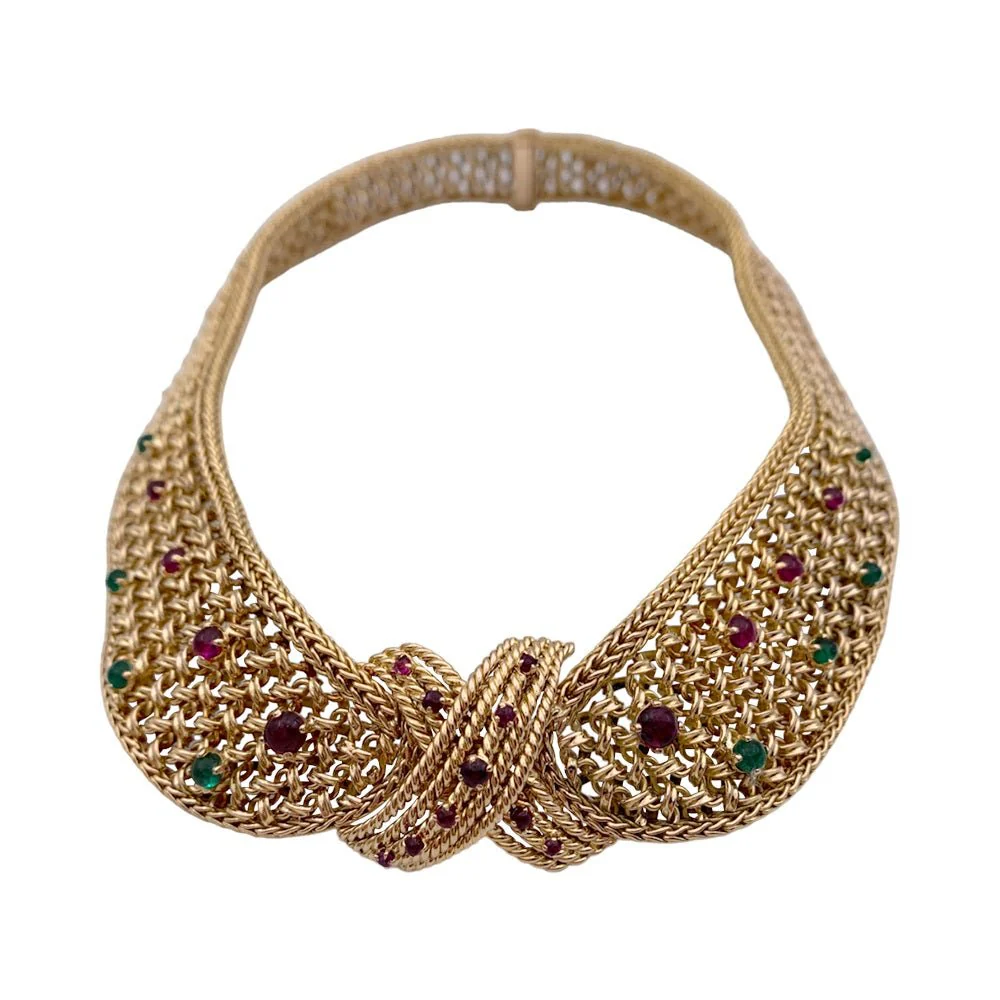 Collier vintage à clips interchangeables - Image 2