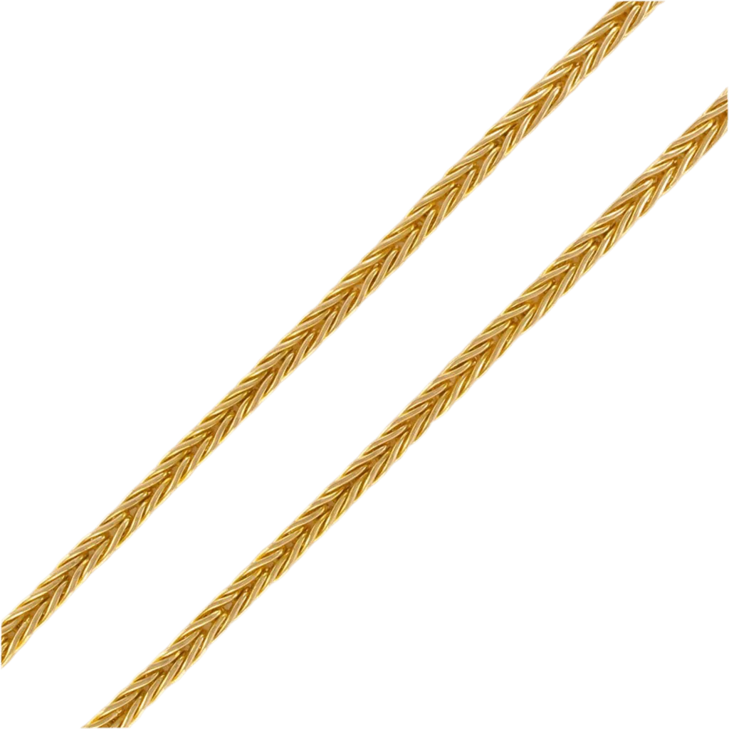 Collier Draperie en or jaune - Image 4