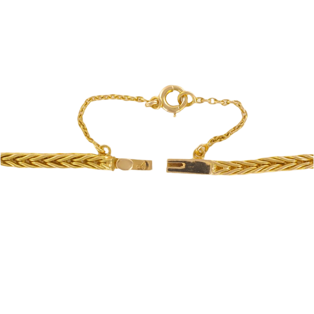 Collier Draperie en or jaune - Image 5