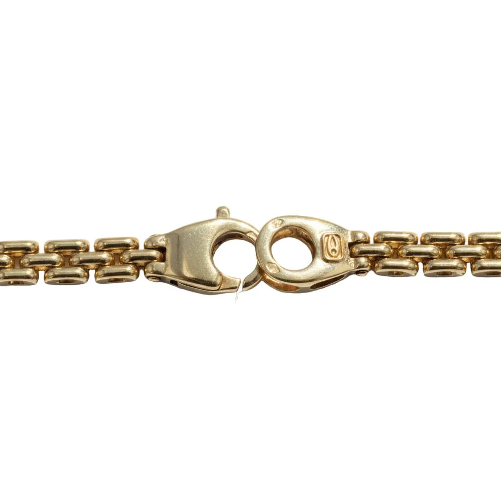 Collier Maille en or jaune, saphir et diamants - Image 5