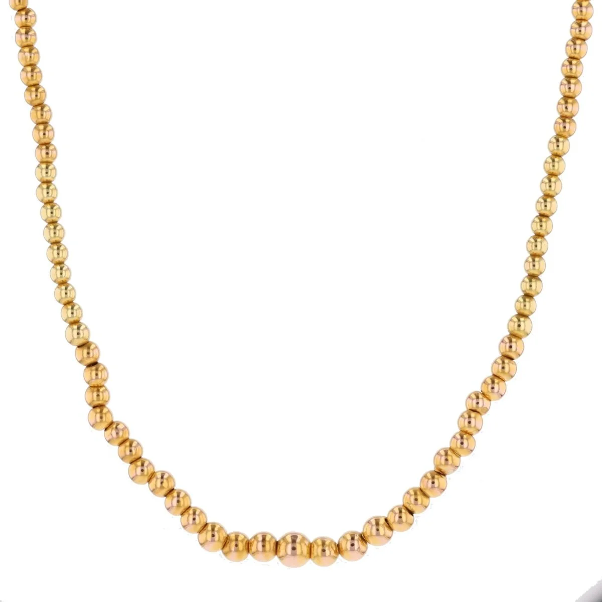 Collier Perles en or jaune