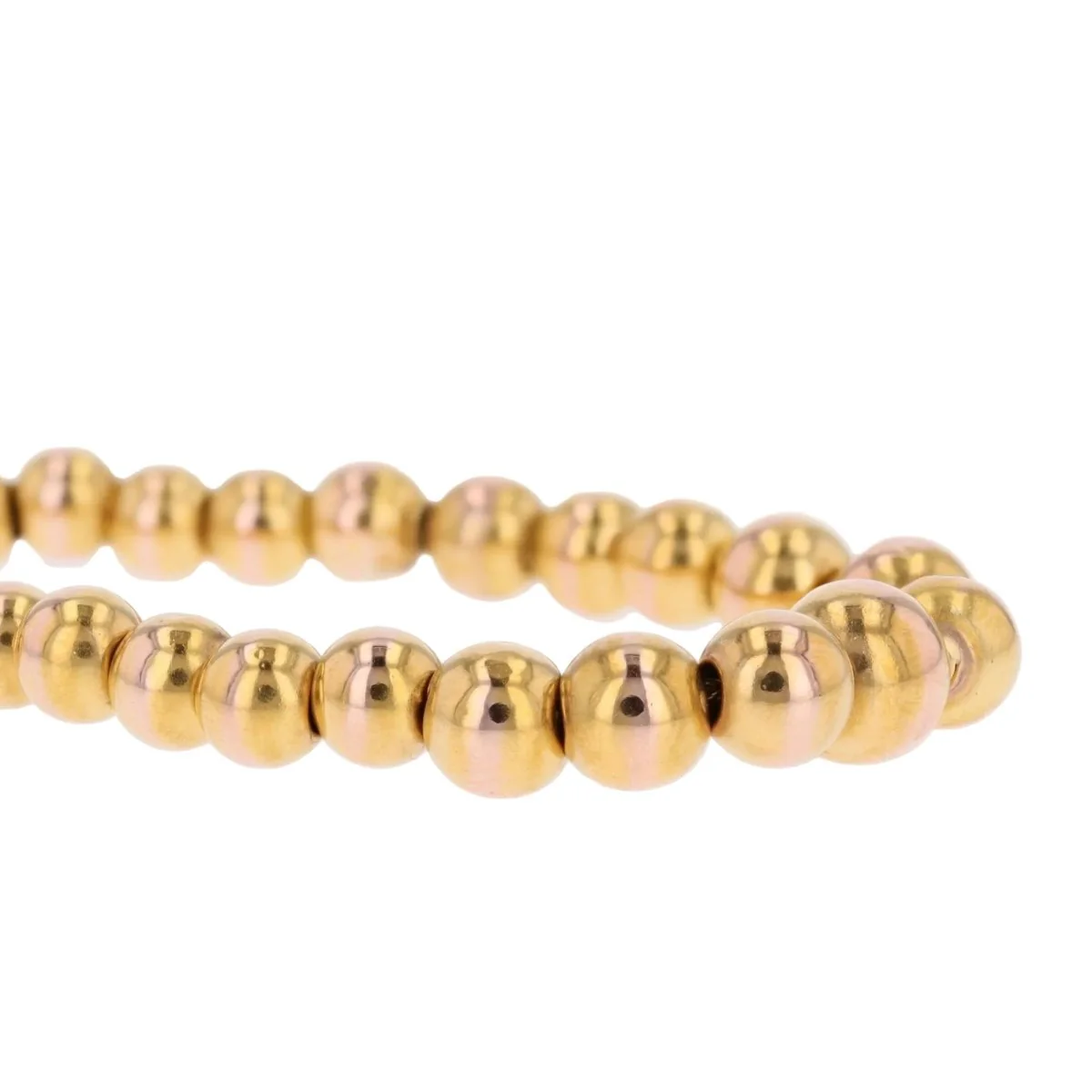 Collier Perles en or jaune - Image 3