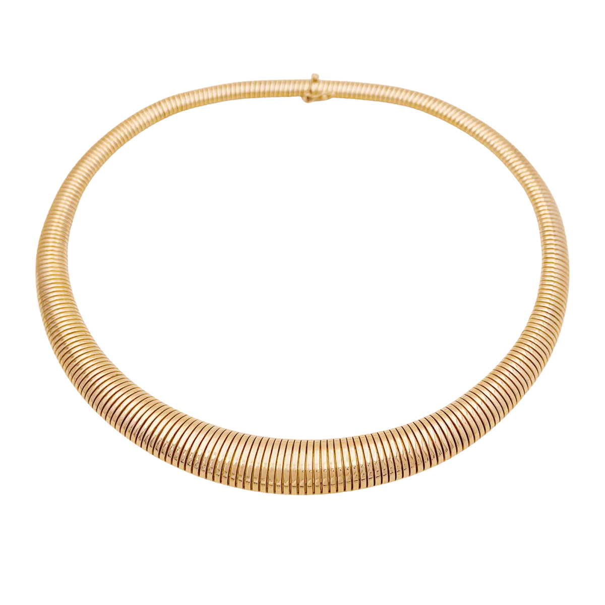 Collier Tubogas en or rose