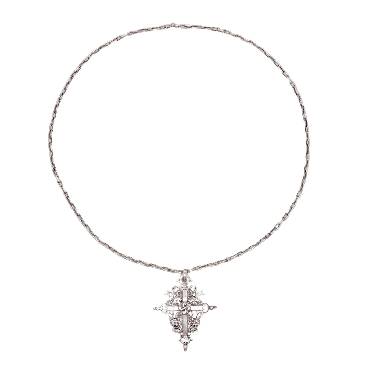 Collier Chaîne H.TEGUY en argent - Image 3