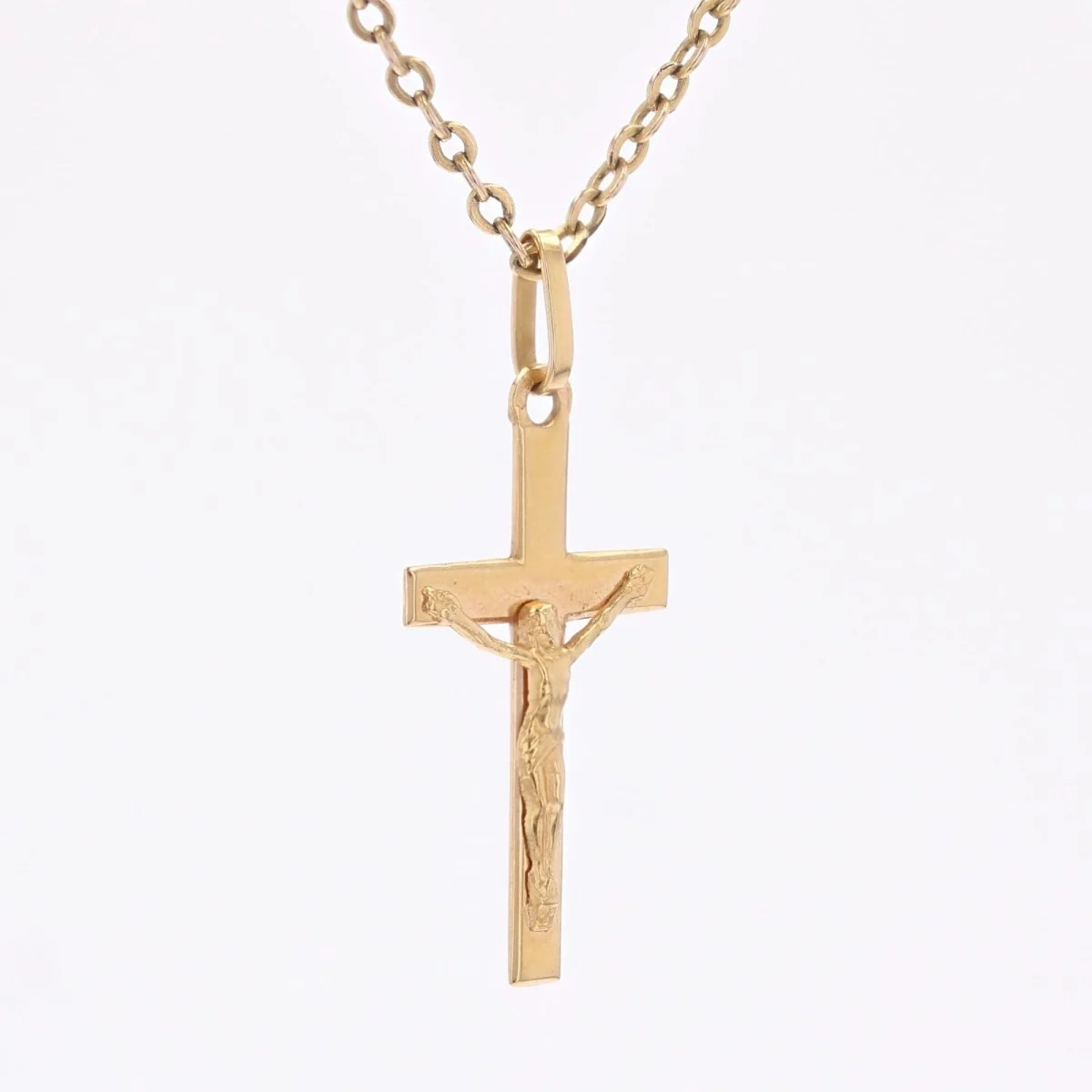 Croix du Christ or jaune - Image 6