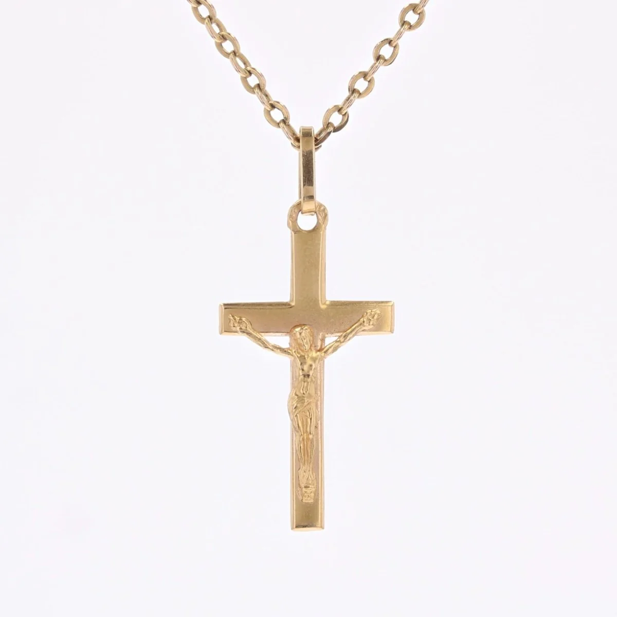 Croix du Christ or jaune - Image 8