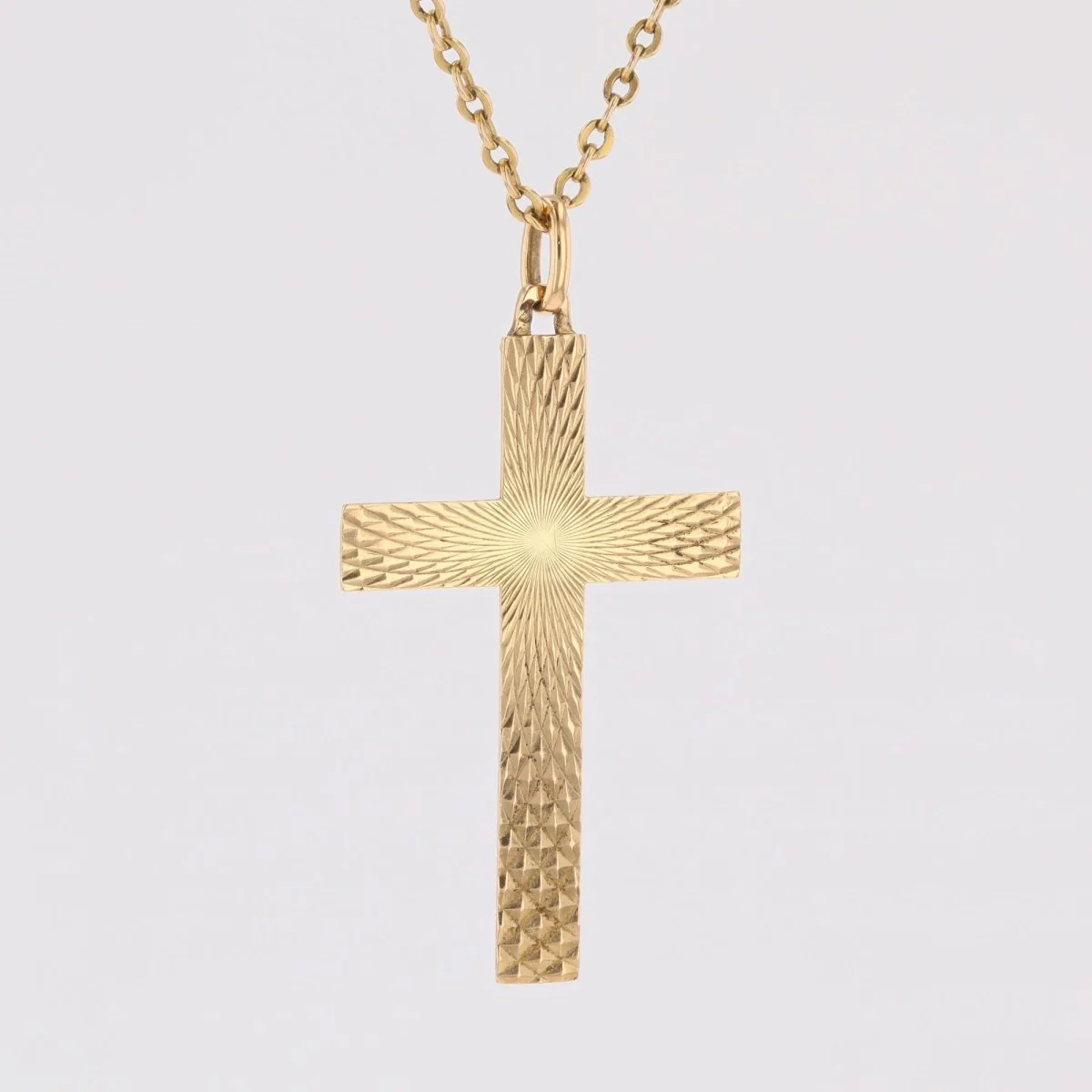 Croix or jaune rayonnant - Image 5