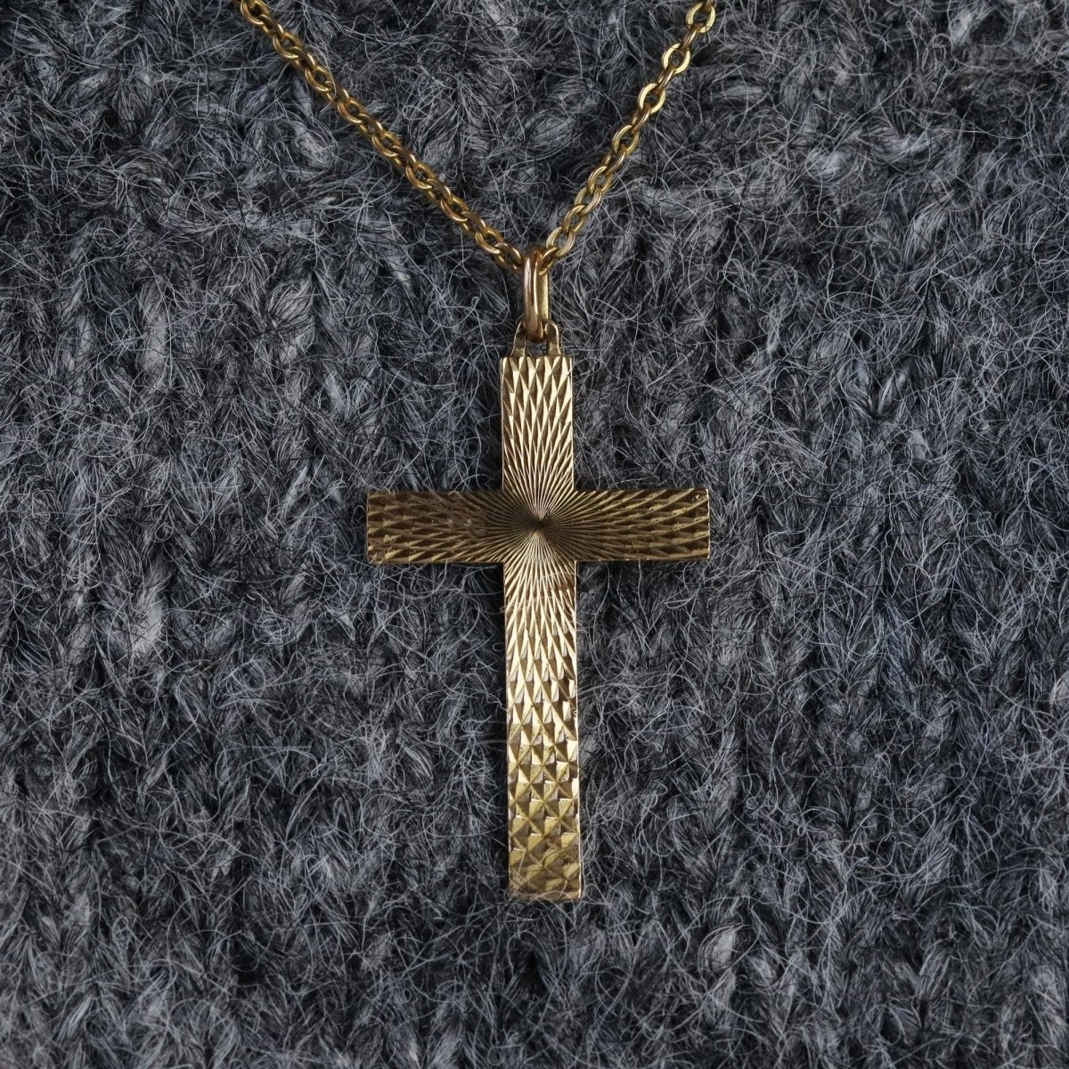 Croix or jaune rayonnant - Image 6