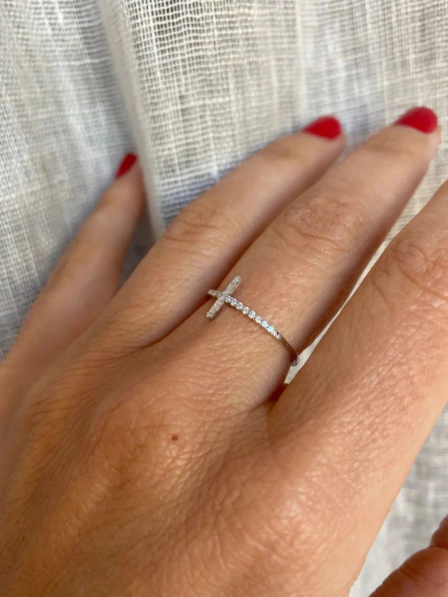 Design Diamond 18 Karat Gold Ring - Image 6