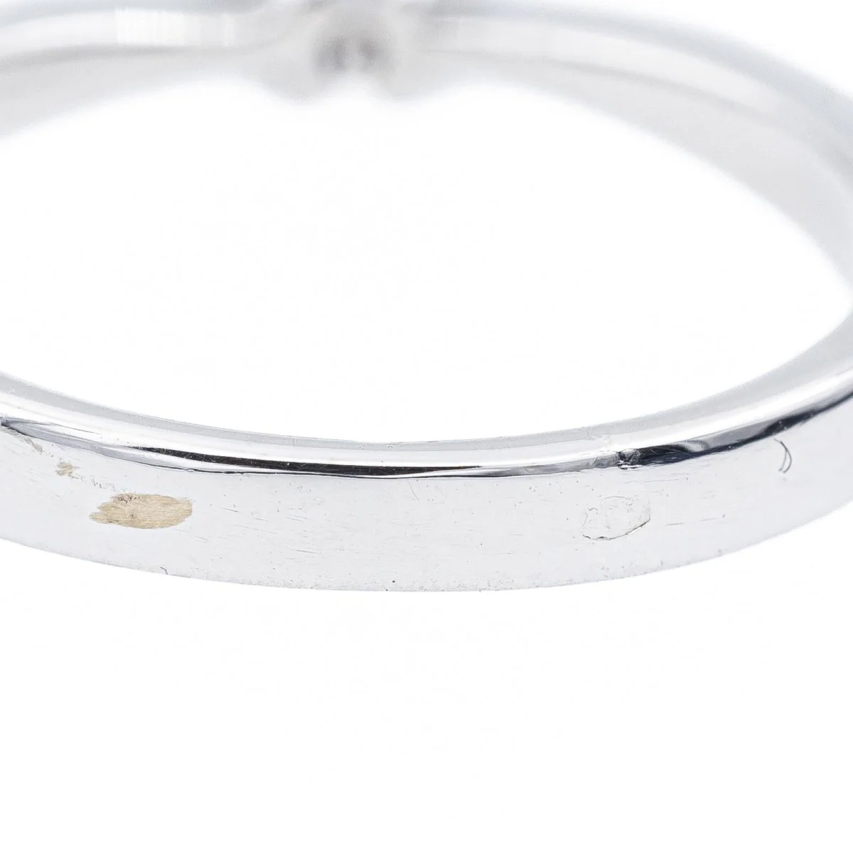 Diamani Bague Solitaire en or blanc et diamant - Image 4