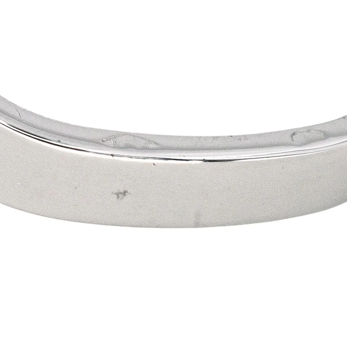Bague Alliance DINH VAN "Alliance Carrée" en or blanc - Image 7