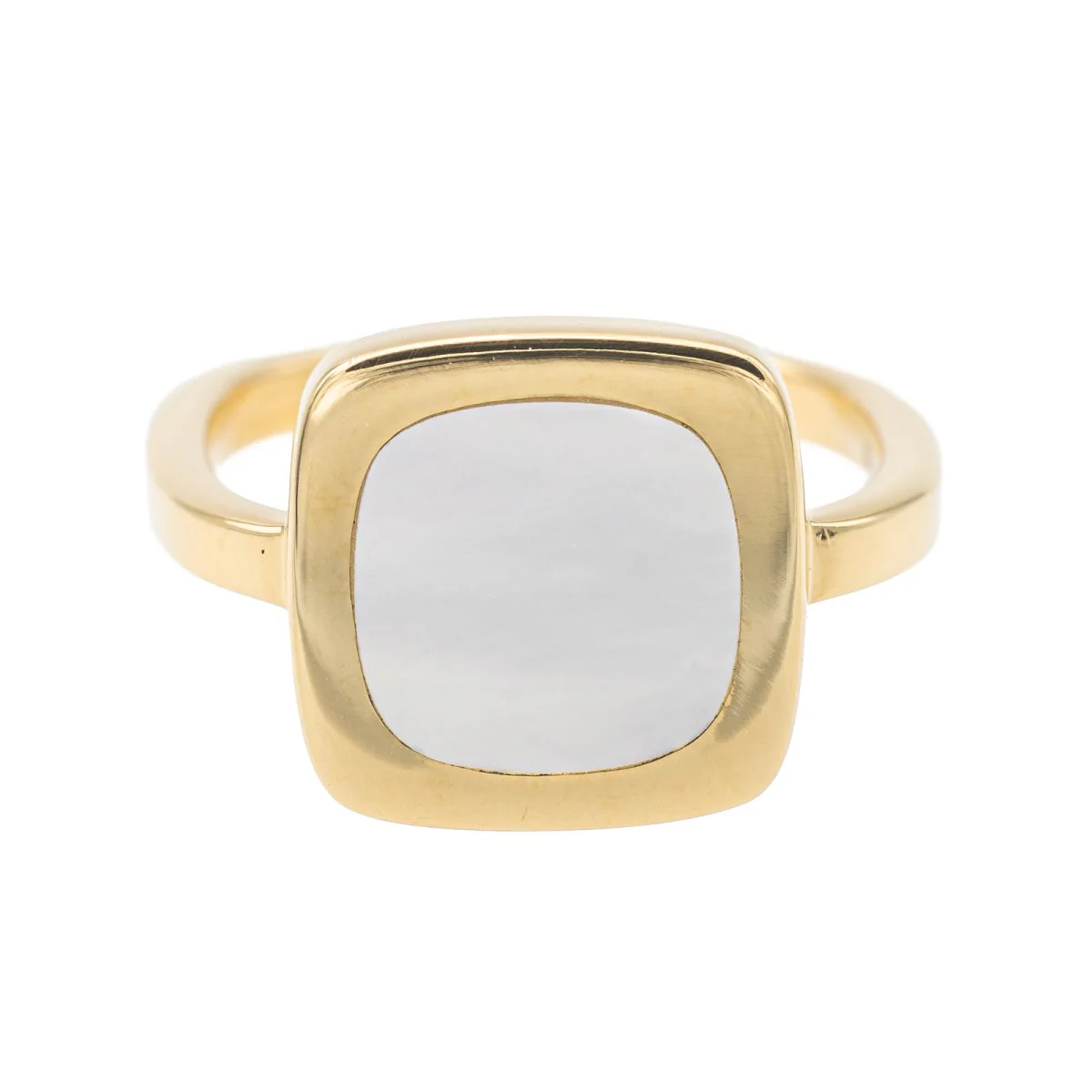 Bague DINH VAN "Impression" en or jaune et nacre